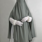 Khimar Cape à Fente PAR TAILLE