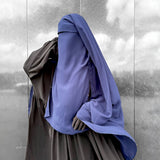 Maxi Niqab Cap Clip Jadhaab PREMIUM