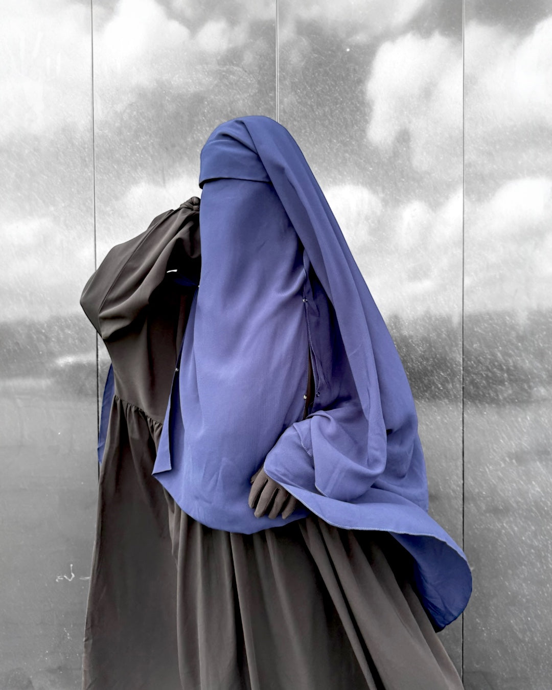 Maxi Niqab Cap Clip Jadhaab PREMIUM