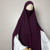 Khimar Cape à Fente PAR TAILLE