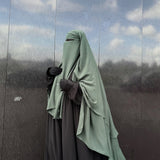 Maxi Niqab Cap Clip Jadhaab PREMIUM