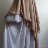 Pointed Chiffon Khimar (Flawlyss)