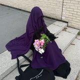 Khimar Malaki - Cape à Fente Casquette