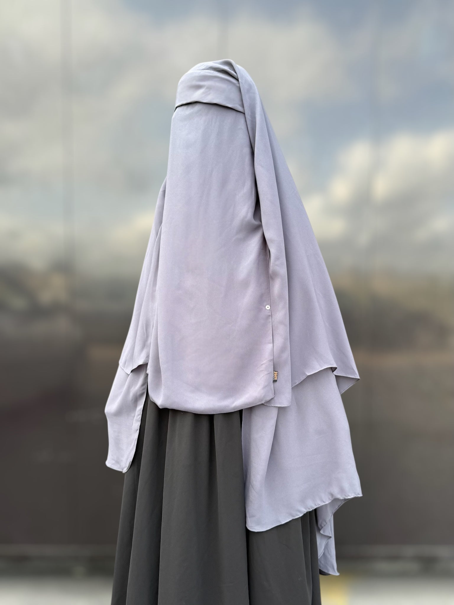Maxi Niqab Cap Clip Jadhaab PREMIUM
