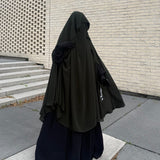 Khimar Malaki - Cape à Fente Casquette