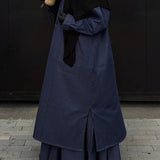About Denim Abaya