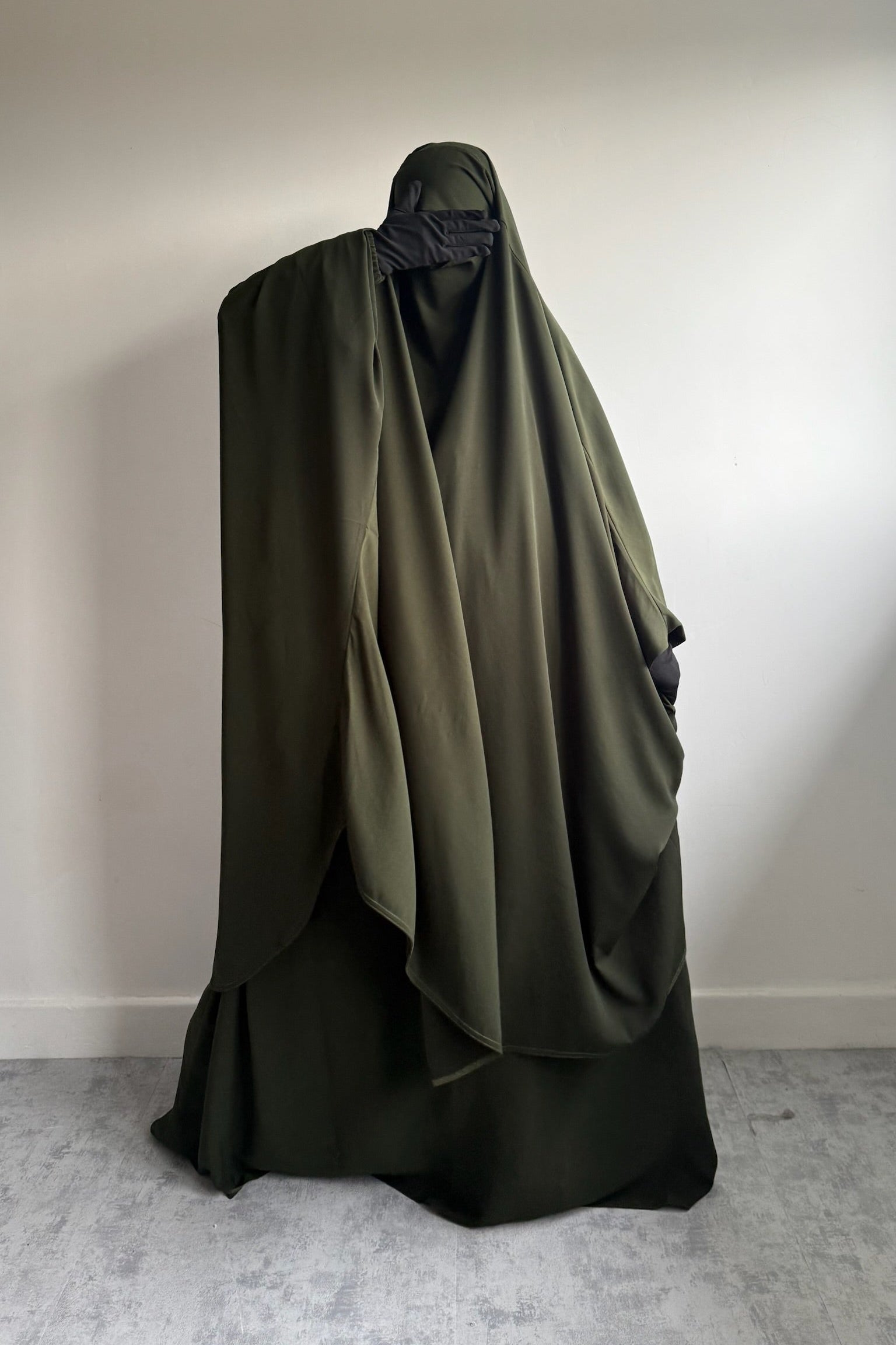 2-piece Jilbab + Skirt