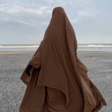 Khimar Cape à Fente PAR TAILLE