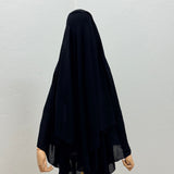 Maxi Niqab Aisha Clip-on Cap option sitar & pull down