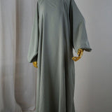 Abaya_Sajmaya_gris mannequin