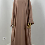 Abaya Sajmaya taupe