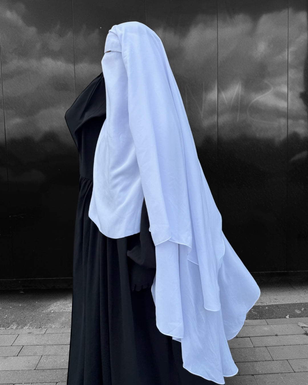 Maxi Niqab Cap Clip Jadhaab PREMIUM