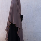 Pointed Chiffon Khimar (Flawlyss)