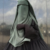 Maxi Niqab Cap Clip Jadhaab PREMIUM