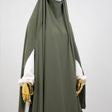 Khimar Cape à Fente PAR TAILLE