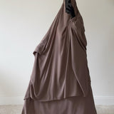 2-piece Jilbab + Skirt