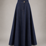 Denim Bell Skirt