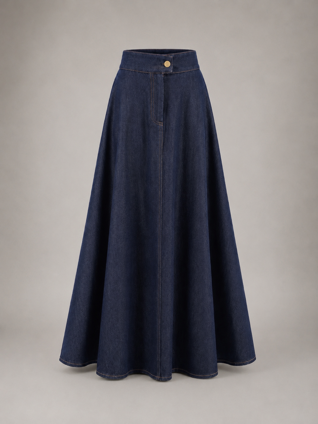 Denim Bell Skirt