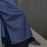 About Denim Abaya