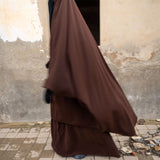 2-piece Jilbab + Skirt