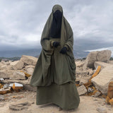 2-piece Jilbab + Skirt