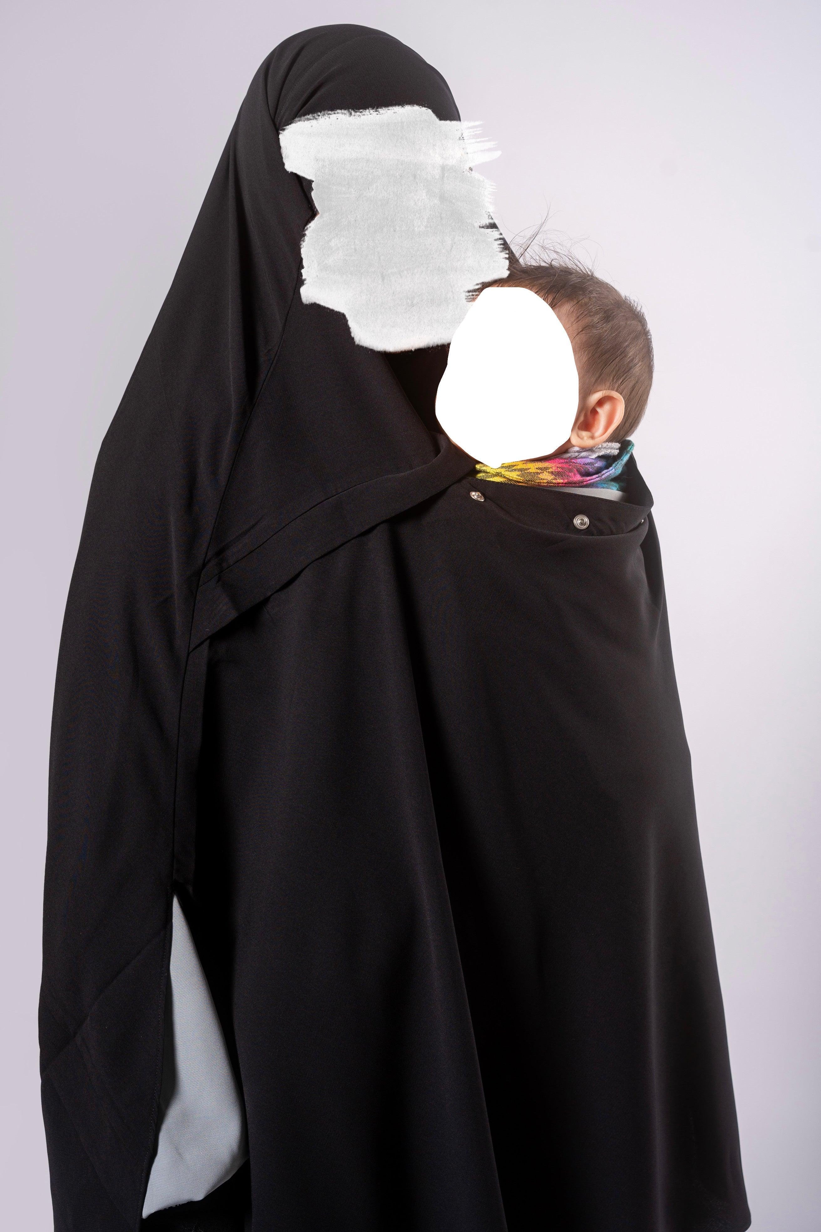 Oummi Front & Back Babywearing Khimar
