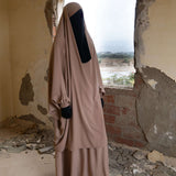 2-piece Jilbab + Skirt